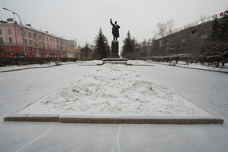 Leninin patsas.