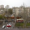 Näkymä Chisinaun kämpän parvekkeelta.