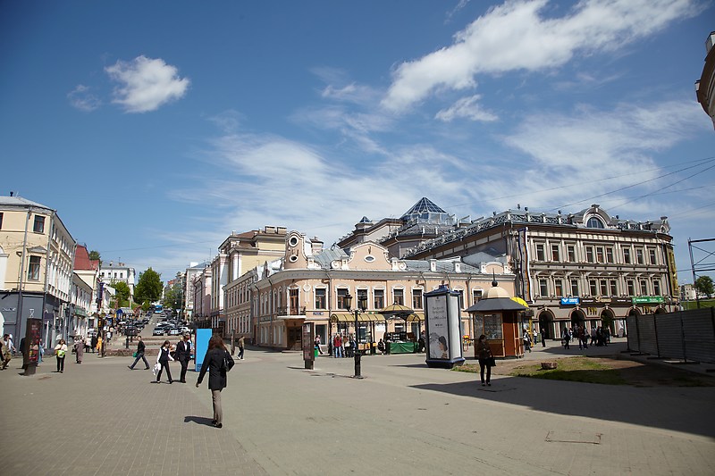 Kazanin keskustaa.