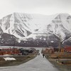 Näkymä Longyearbyenin keskustaan.