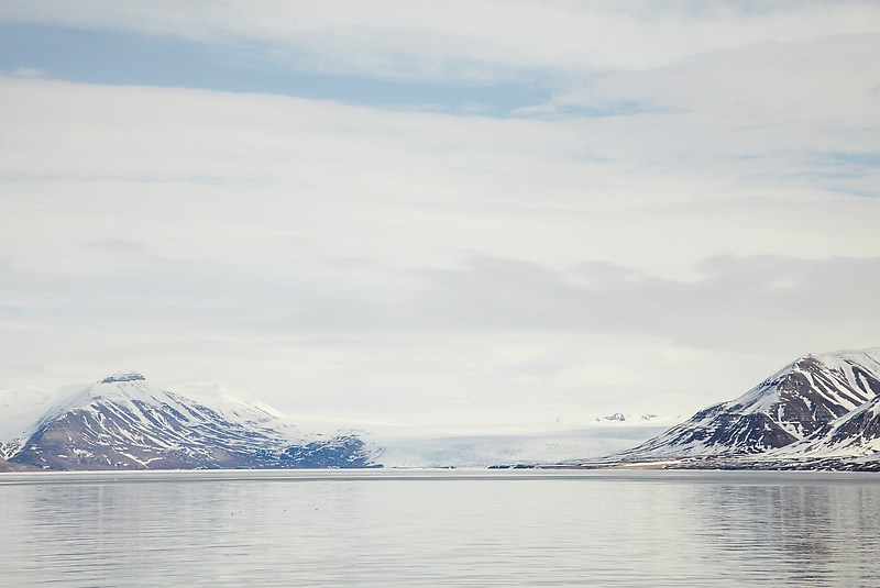 Nordenskiöldbreen, Svalbard.