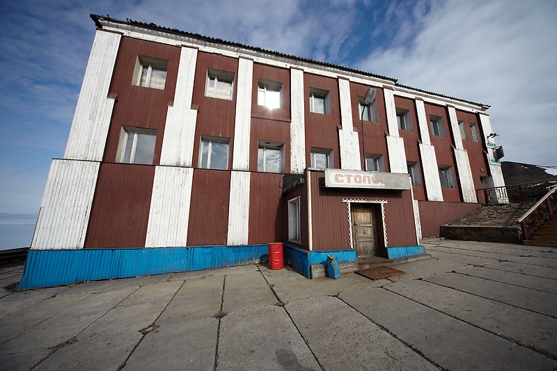 Stolovaja, Barentsburgin vanhin rakennus.