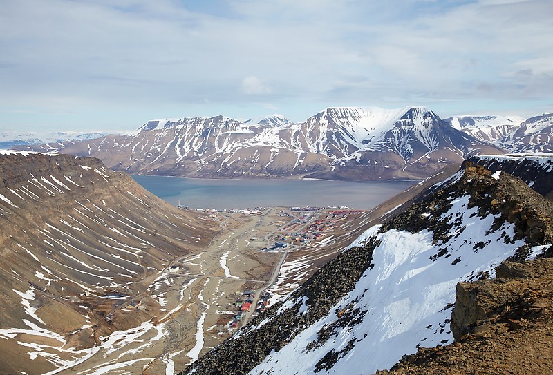Longyearbyenin kylä.
