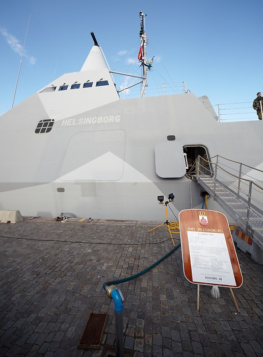 Volvo Ocean Race oli juuri samaan aikaan Tukholmassa. Paikalla oli myös ruotsalaisten ylpeys HMS Helsingborg.