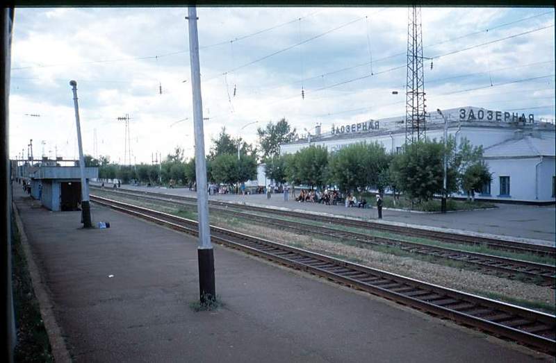 Zaozernayan asema (4272 km Moskovasta).