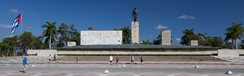 Che Guevaran mausoleumi Santa Clarassa.