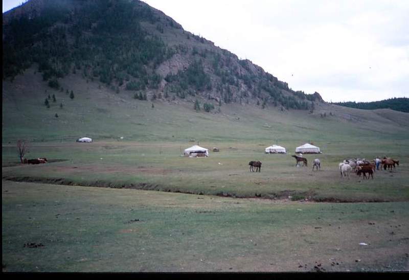 Maaseutua, tällaista koko Mongolia on täynnä.